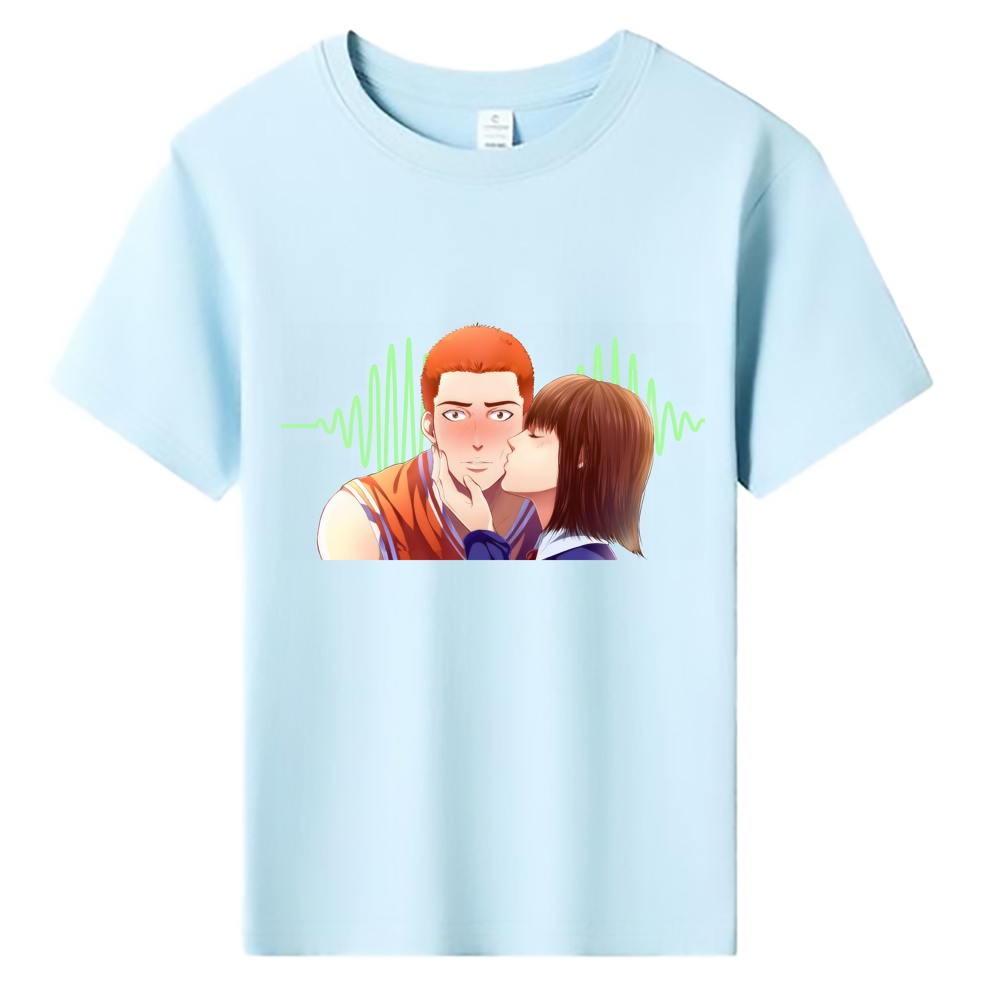 （画像用） SLAM DUNK／スラムダンク 綿100％キッズTシャツ（フロントプリント）